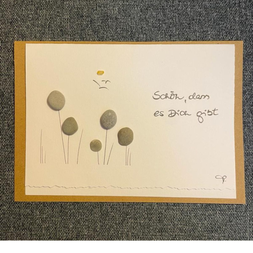 Glückwunschkarte "Schön, dass es Dich gibt"-Luftballon